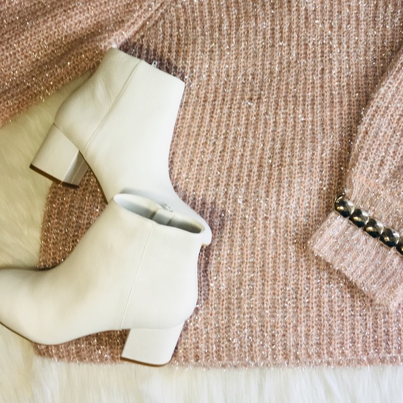 Aldo Booties Vintage Ankle Boots Retro Block Heel - Picture 3 of 6